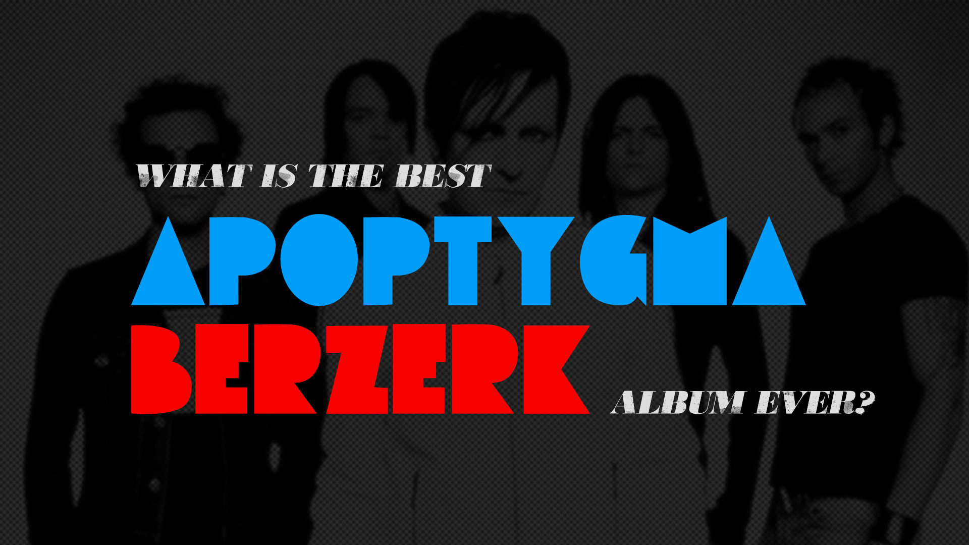 What is the best Apoptygma Bezerk album ever?
